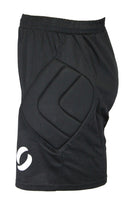 Goalkeeper Shorts in Black side view