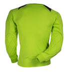 Goalkeeper Top in Lime Rear View
