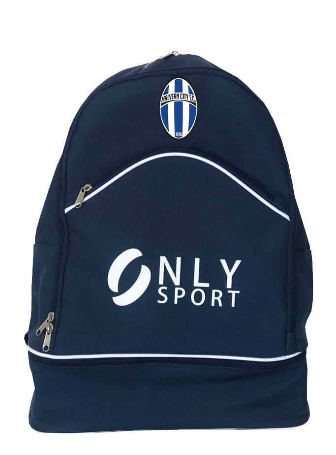 MALVERN CITY BACKPACK WITH SHOE COMPARTMENT IN NAVY