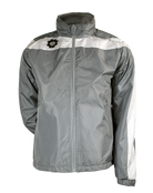 Players Jacket in Grey/White