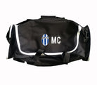 MALVERN CITY PLAYERS Bag WITH WHITE ZIP in Black side view