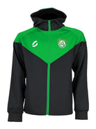 SJSA Tracksuit Jacket  V-Cut in  Black and Green