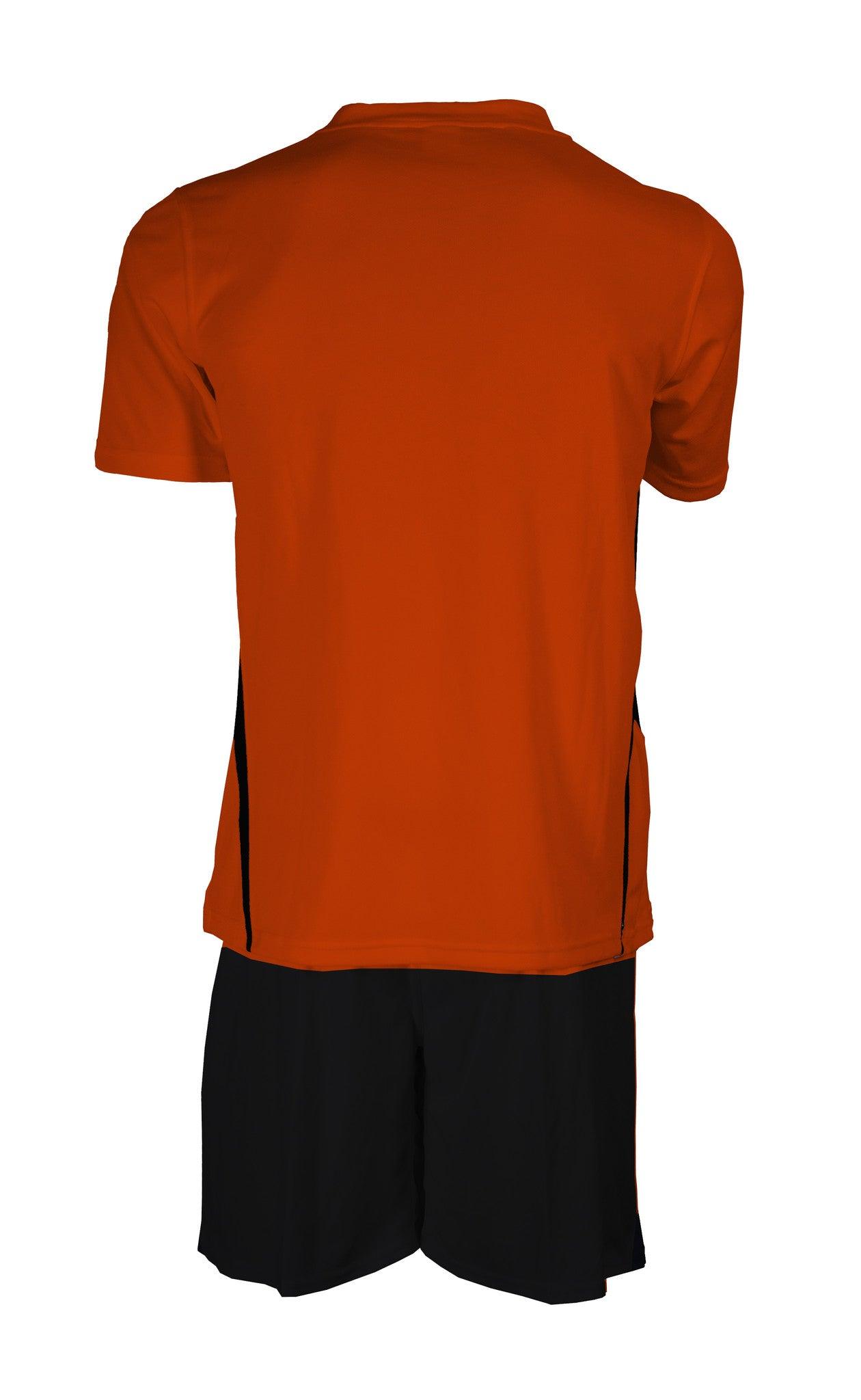 STRIKER playing strip in orange/black  rear view