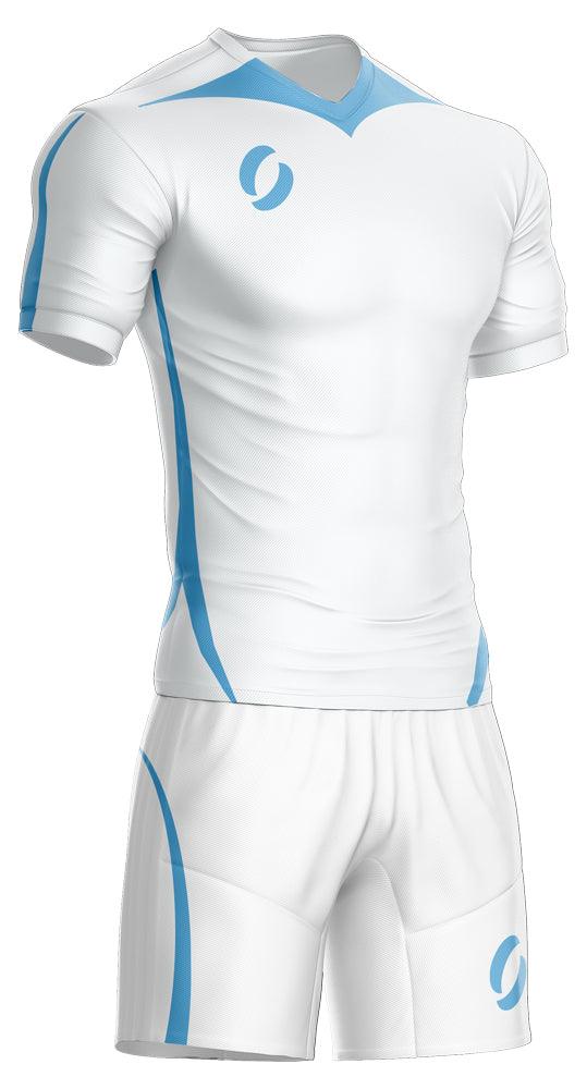 STRIKER playing strip in white/sky
