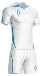 STRIKER playing strip in white/sky