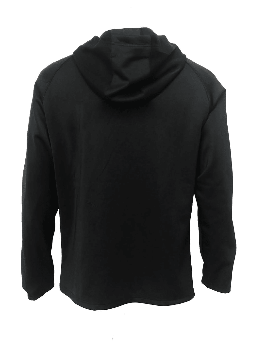 Tracksuit Jacket Black With Purple Stripe Rear View