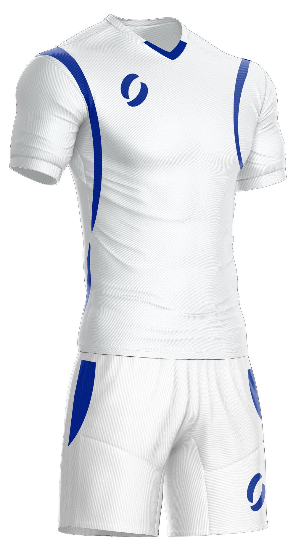 VALENCIA playing strip in White/Royal