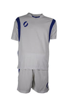 VALENCIA playing strip in White/Royal front view