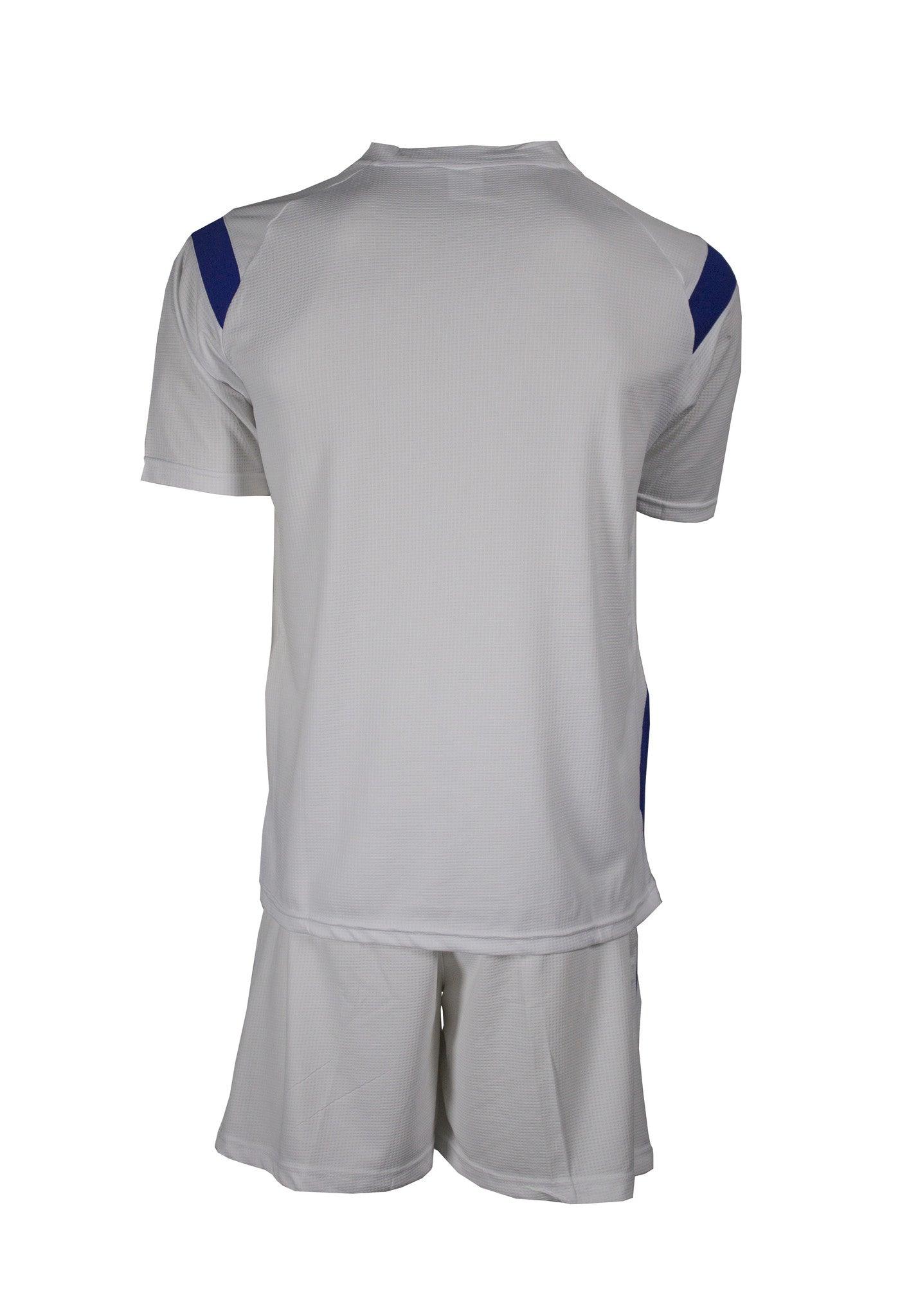 VALENCIA playing strip in White/Royal rearview
