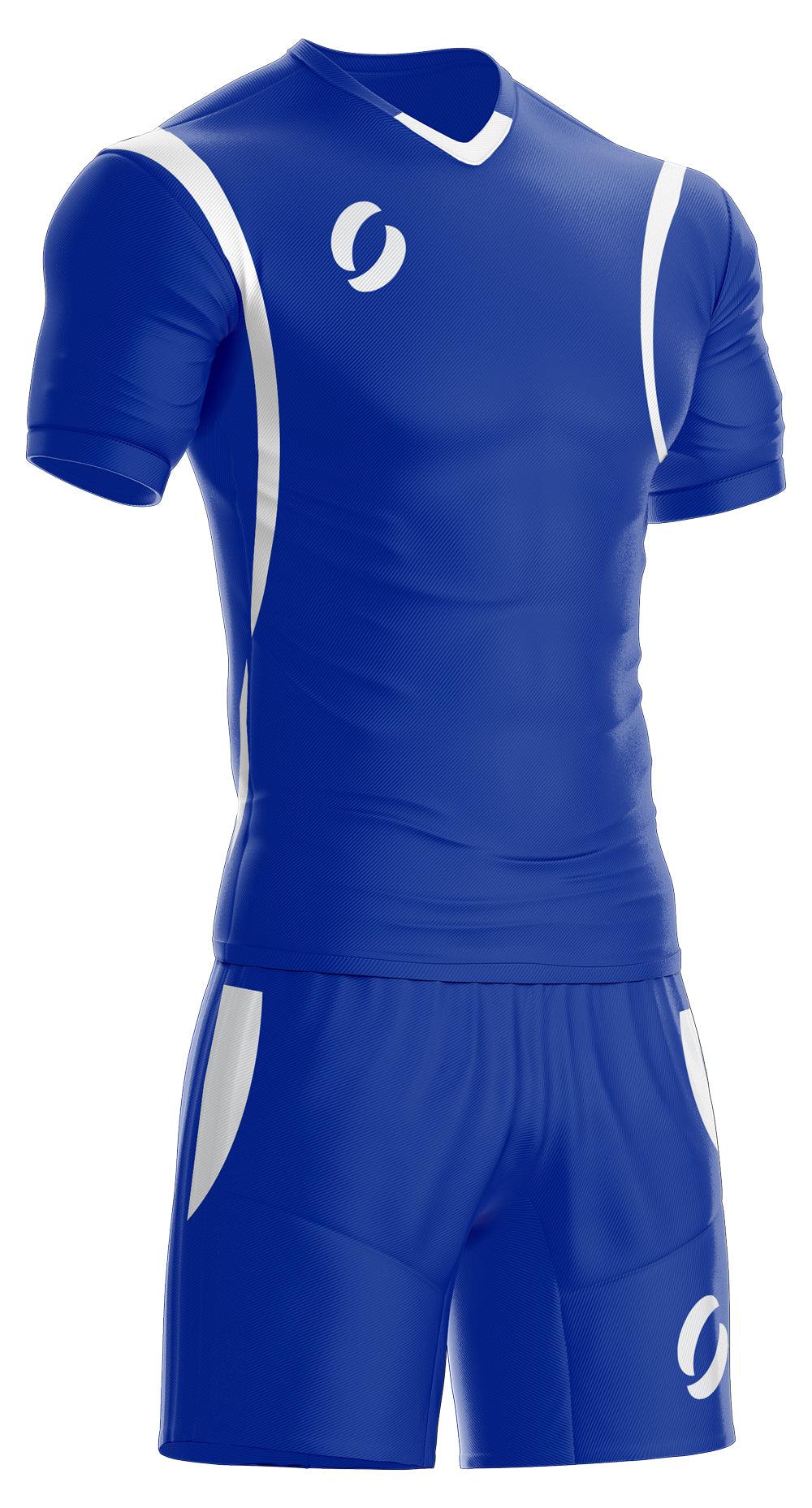 VALENCIA playing strip in Royal/White