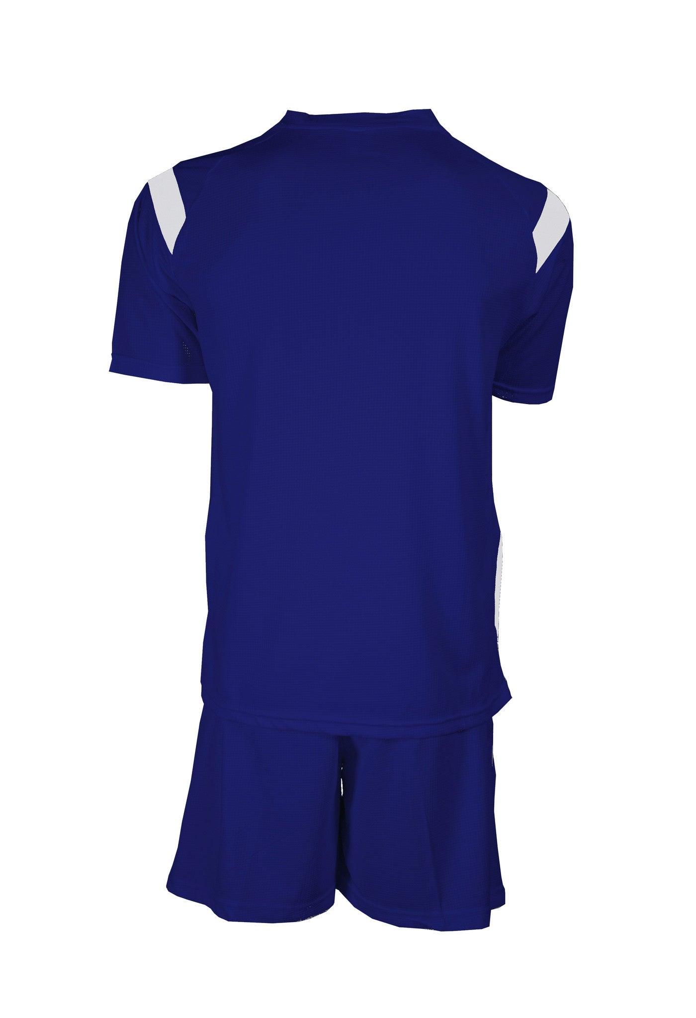 VALENCIA playing strip in Royal/White back view