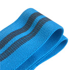RESISTANCE BAND IN FABRIC  IN Turquoise CLOSE UP VIEW